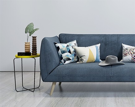 Bedroom double sofa three-seat sofa small and medium size sofa leisure offic