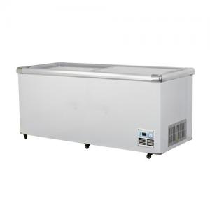 SWD-1808 645L Flat Glass Door Island  Freezer 