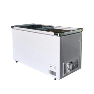 PHIYOND SWD-1707 528L Flat Glass Door Island  Freezer